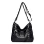 Autumn And Winter New Fashion Middle-aged Women's Shoulder Bag Double Layer Large Capacity