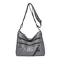 Autumn And Winter New Fashion Middle-aged Women's Shoulder Bag Double Layer Large Capacity