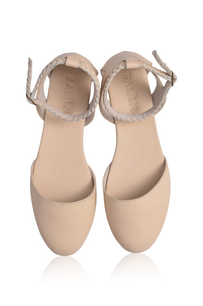 Paris Leather Ballet Flats – Ligne Paris | Ballerines Cuir Chic Femme